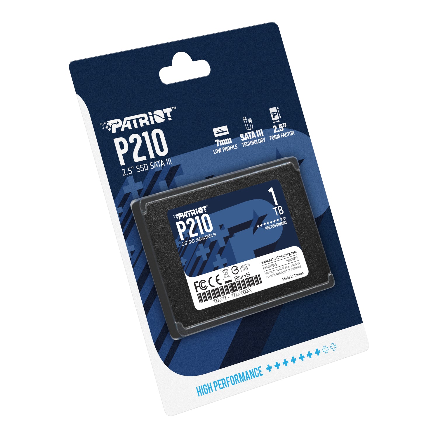 Patriot P210 1TB 2.5 Inch SATAIII SSD - Stellar Technologies