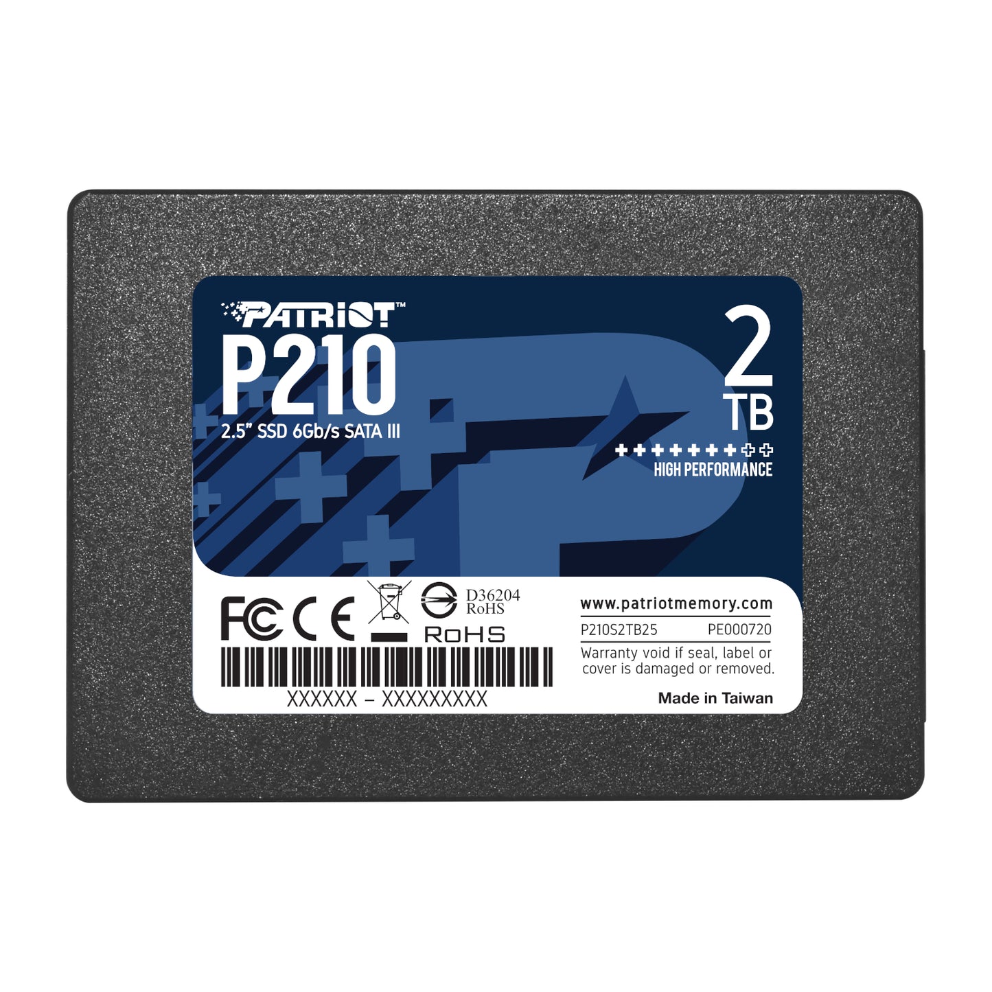 Patriot P210 2TB 2.5 Inch SATAIII SSD - Stellar Technologies