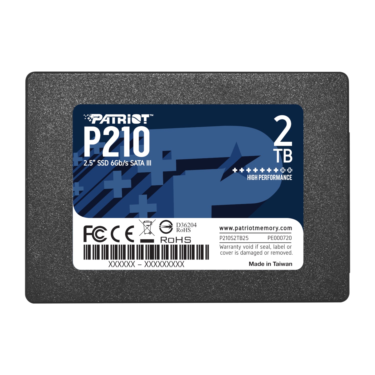 Patriot P210 2TB 2.5 Inch SATAIII SSD - Stellar Technologies
