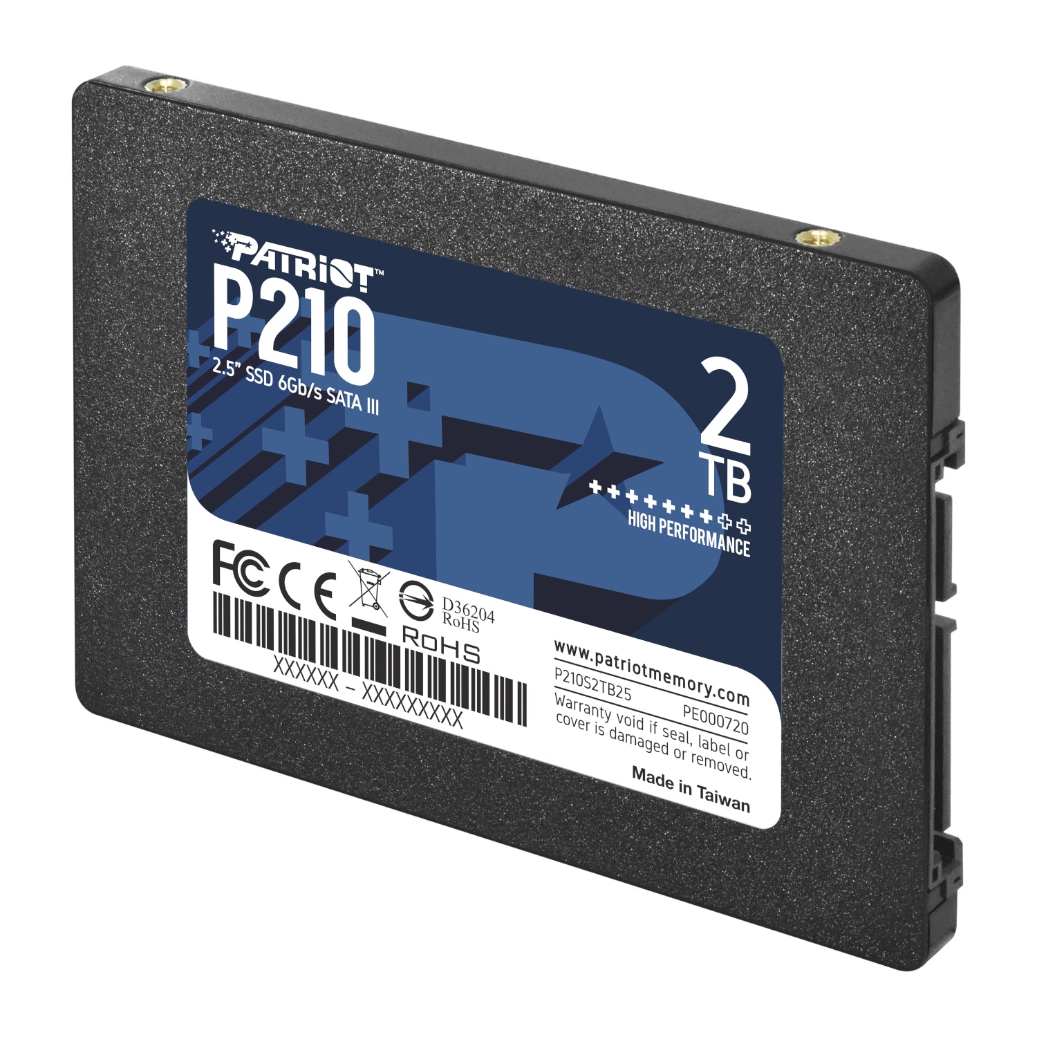 Patriot P210 2TB 2.5 Inch SATAIII SSD - Stellar Technologies