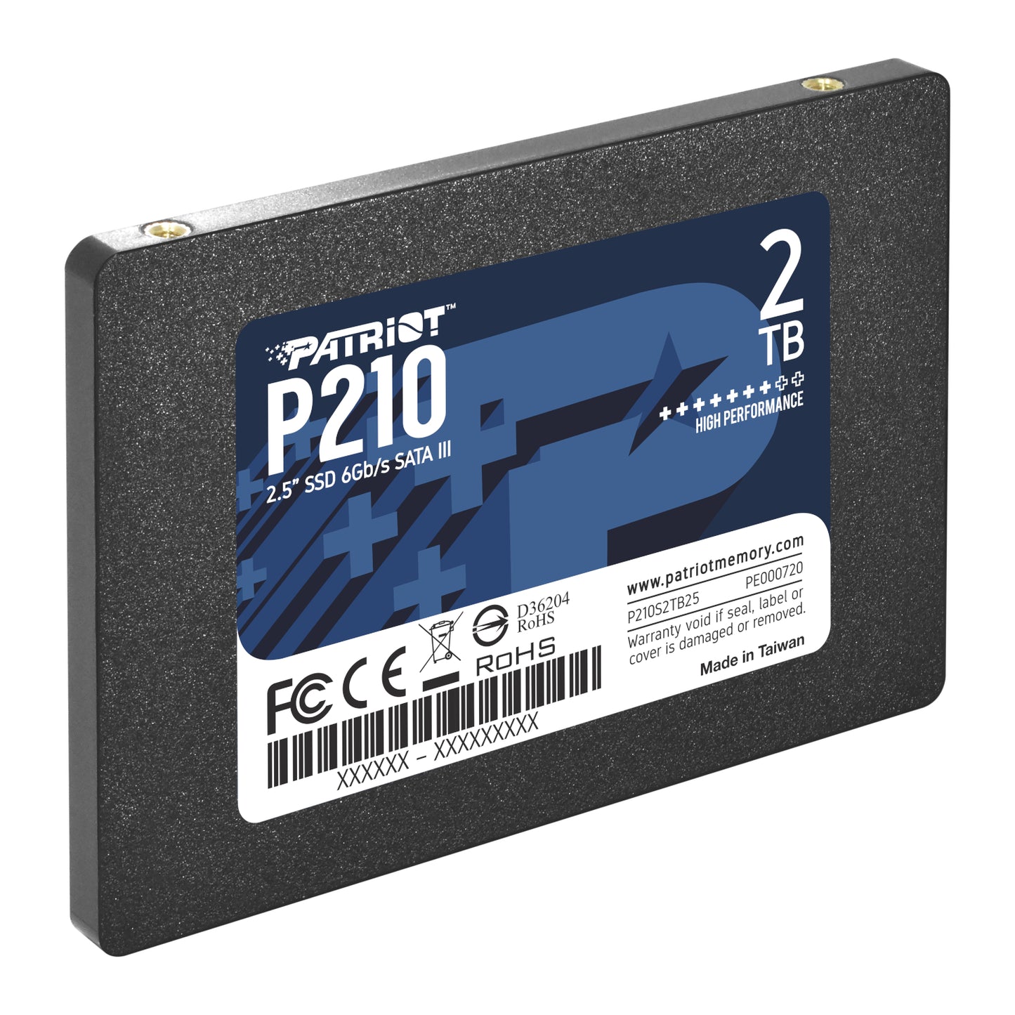 Patriot P210 2TB 2.5 Inch SATAIII SSD - Stellar Technologies