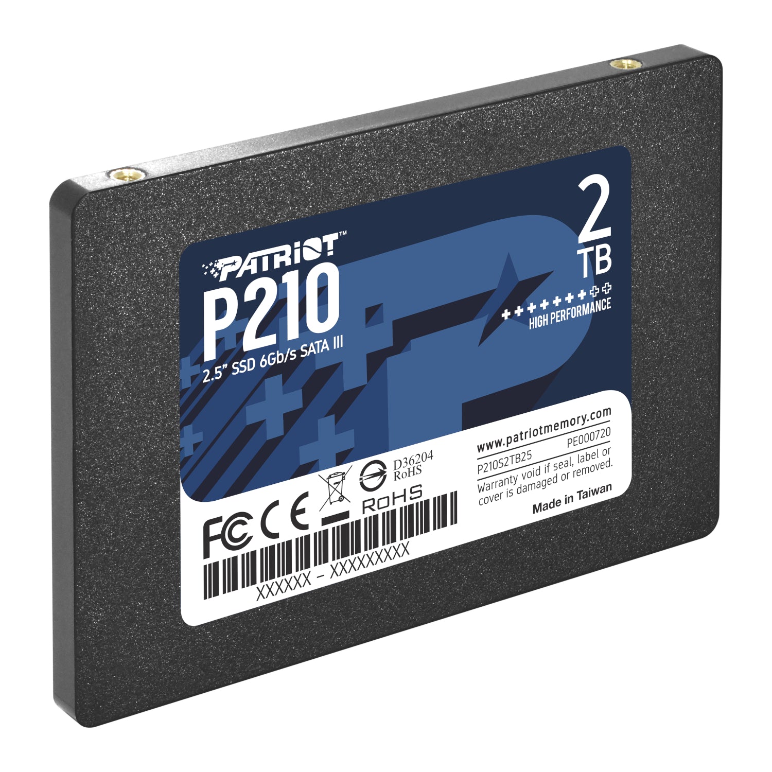Patriot P210 2TB 2.5 Inch SATAIII SSD - Stellar Technologies
