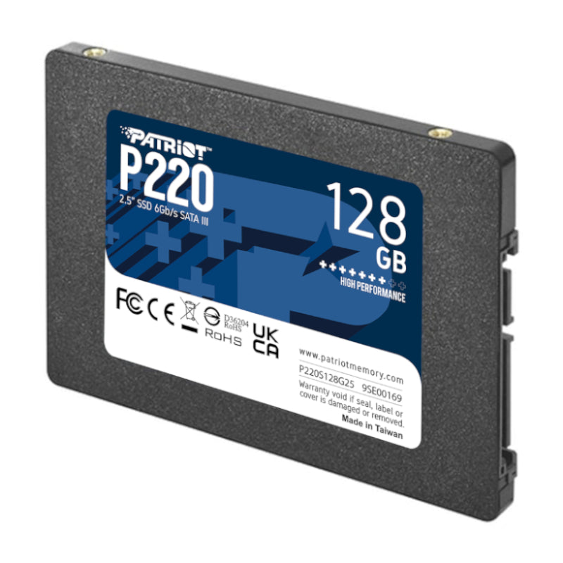 Patriot P220 128GB 2.5" SSD - Stellar Technologies