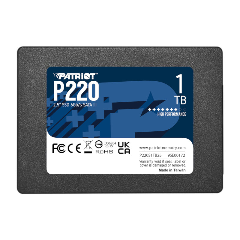 Patriot P220 1TB 2.5" SSD - Stellar Technologies