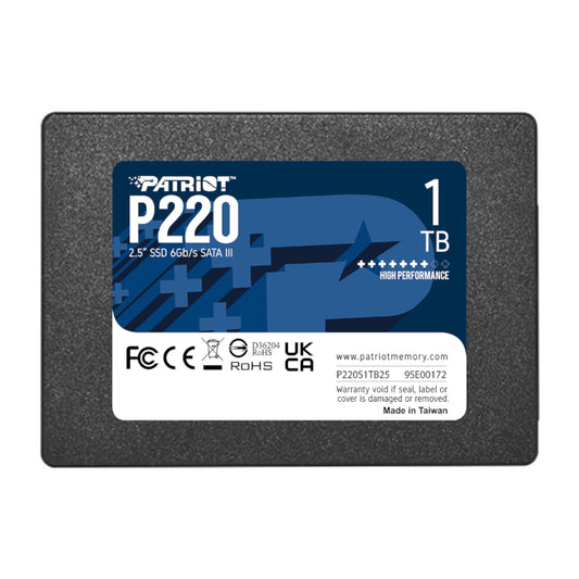 Patriot P220 1TB 2.5" SSD - Stellar Technologies