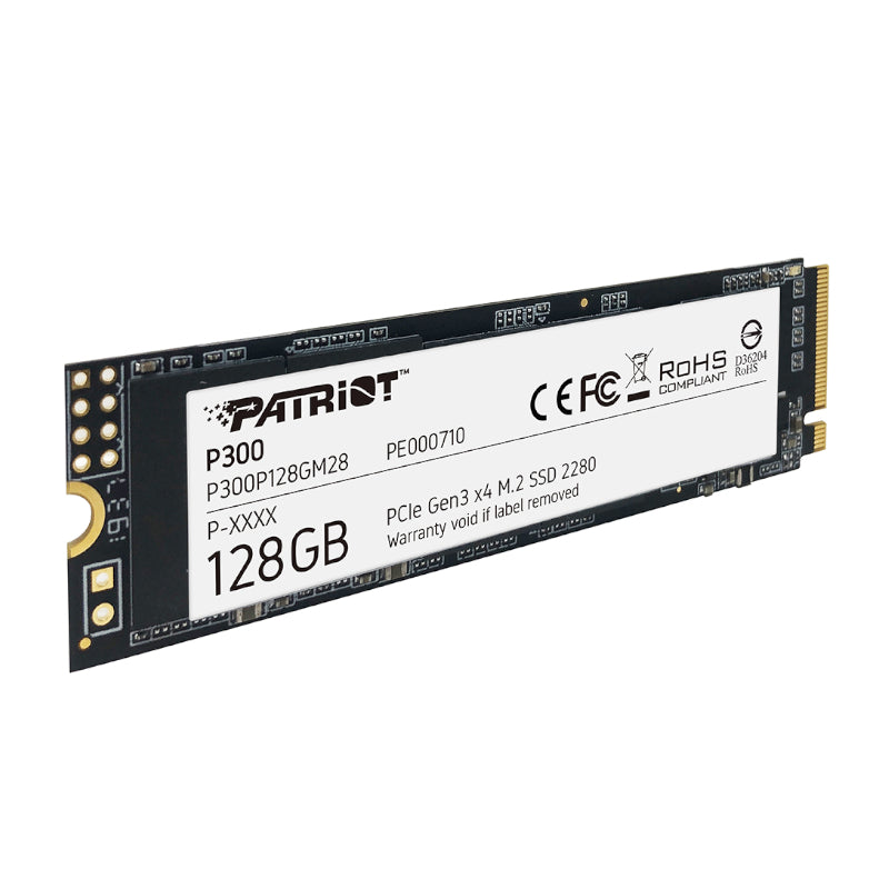Patriot P300 128GB M.2 PCIe NVMe SSD - Stellar Technologies