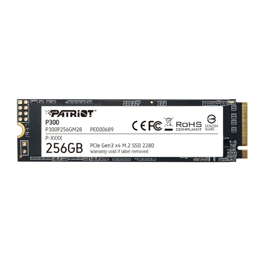 Patriot P300 256GB M.2 PCIe NVMe SSD - Stellar Technologies