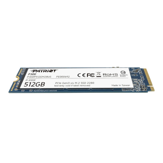 Patriot P300 512GB M.2 PCIe NVMe SSD - Stellar Technologies