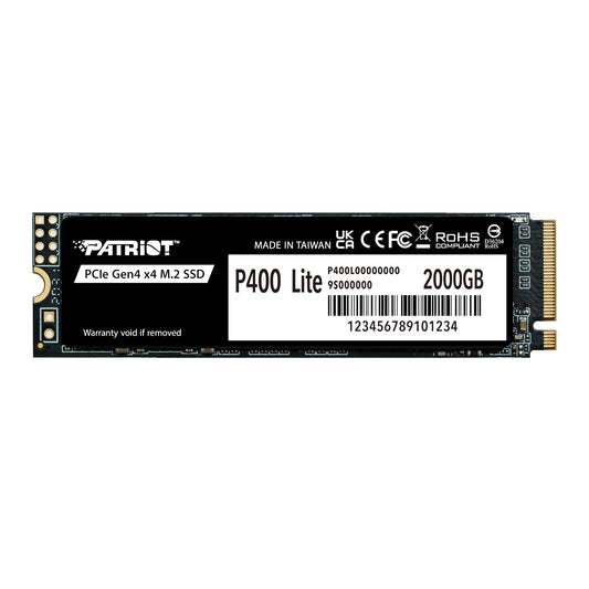 Patriot P400 Lite 2TB M.2 PCIe Gen 4 x4 NVMe SSD - Stellar Technologies