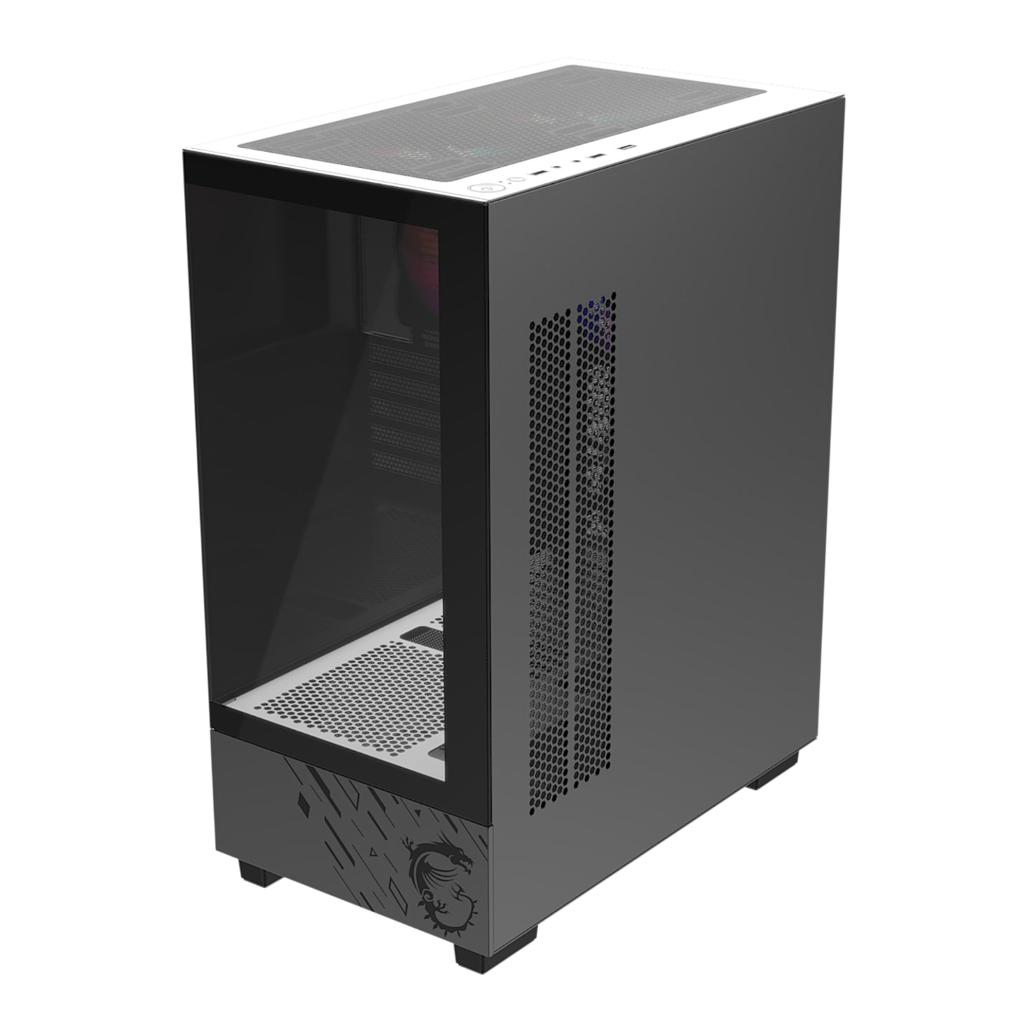 MSI PAG PANO M110A Micro-ATX Gaming Chassis - Black - Stellar Technologies