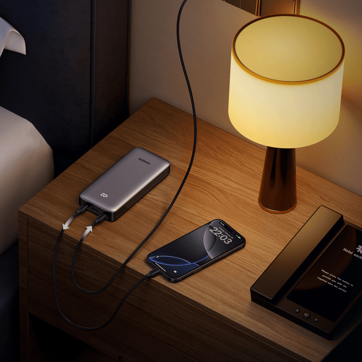 UGREEN 30W 20000mAh Power Bank - Two-way Fast Charging