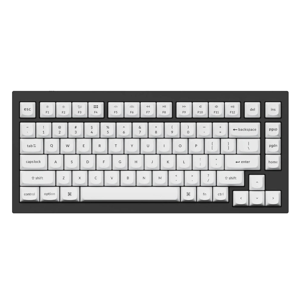 Keychron Double Shot PBT OSA Full Keycap Set - Black/White - Stellar Technologies