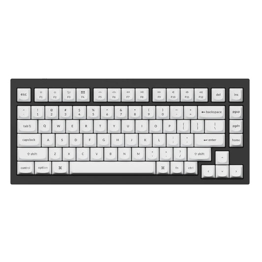 Keychron Double Shot PBT OSA Full Keycap Set - Black/White - Stellar Technologies