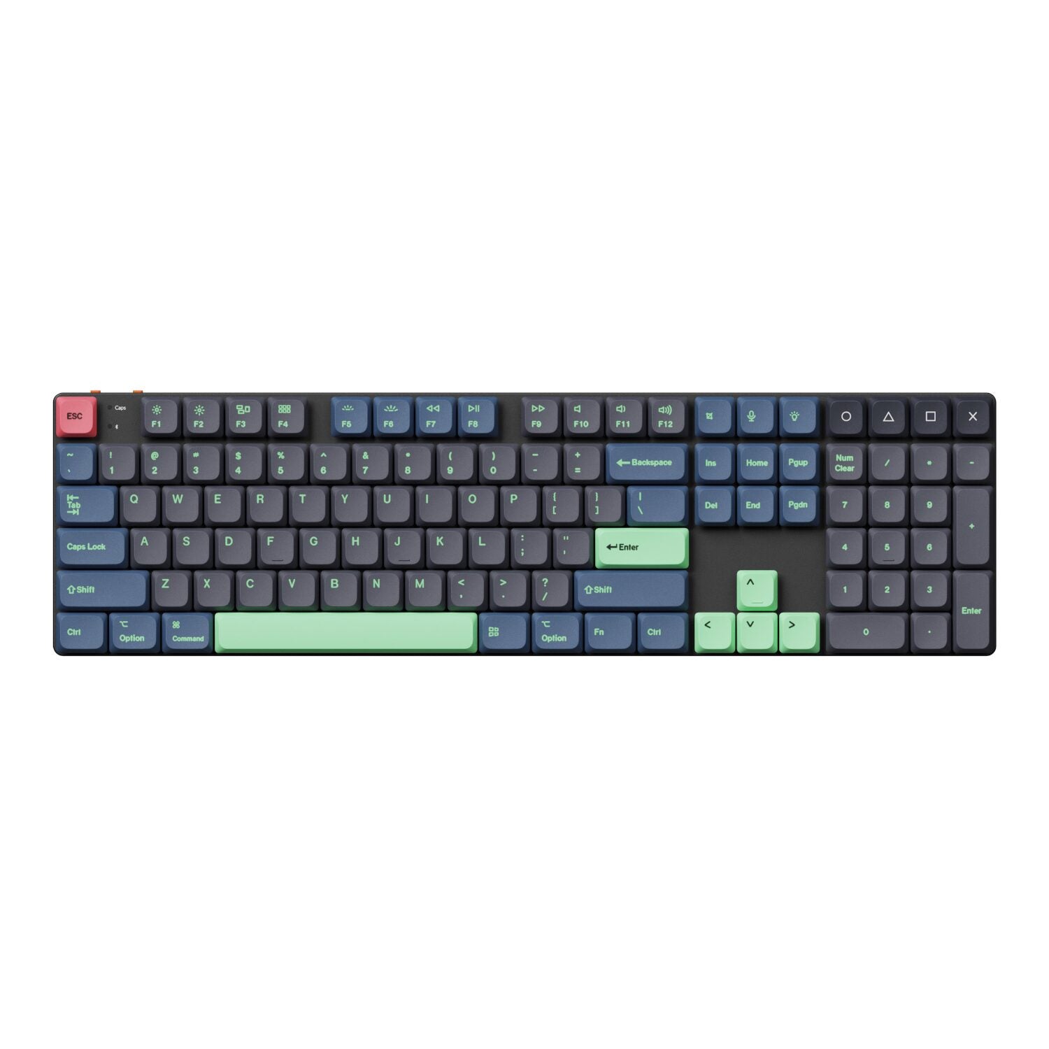 Keychron Low Profile Dye-Sub PBT LSA Full Set Keycap Set - Hacker Edition (133 Keys, PBT, Low Profile) - Stellar Technologies