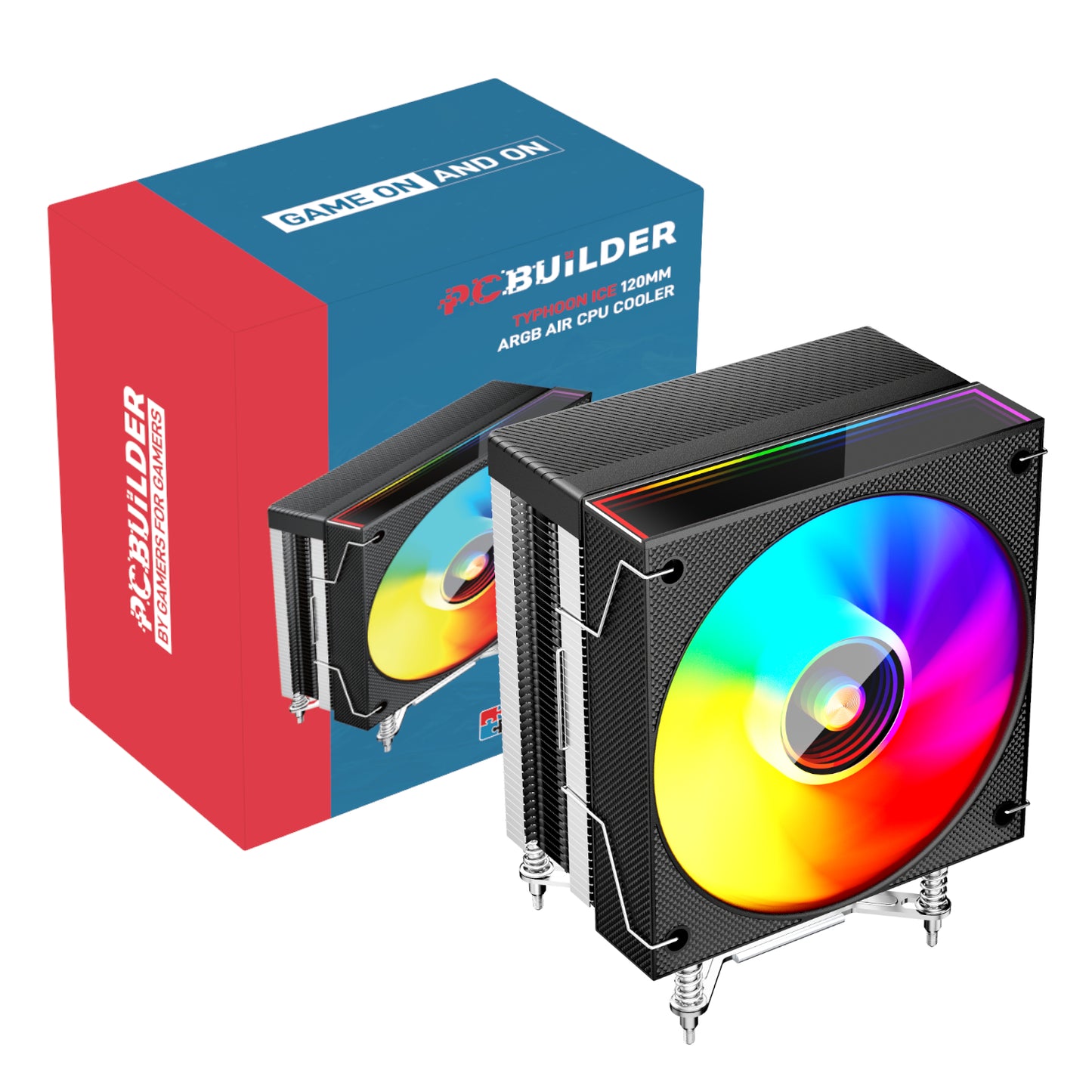 PCBUILDER CPU FAN TYPHOON ICE 120MM ARGB - Stellar Technologies