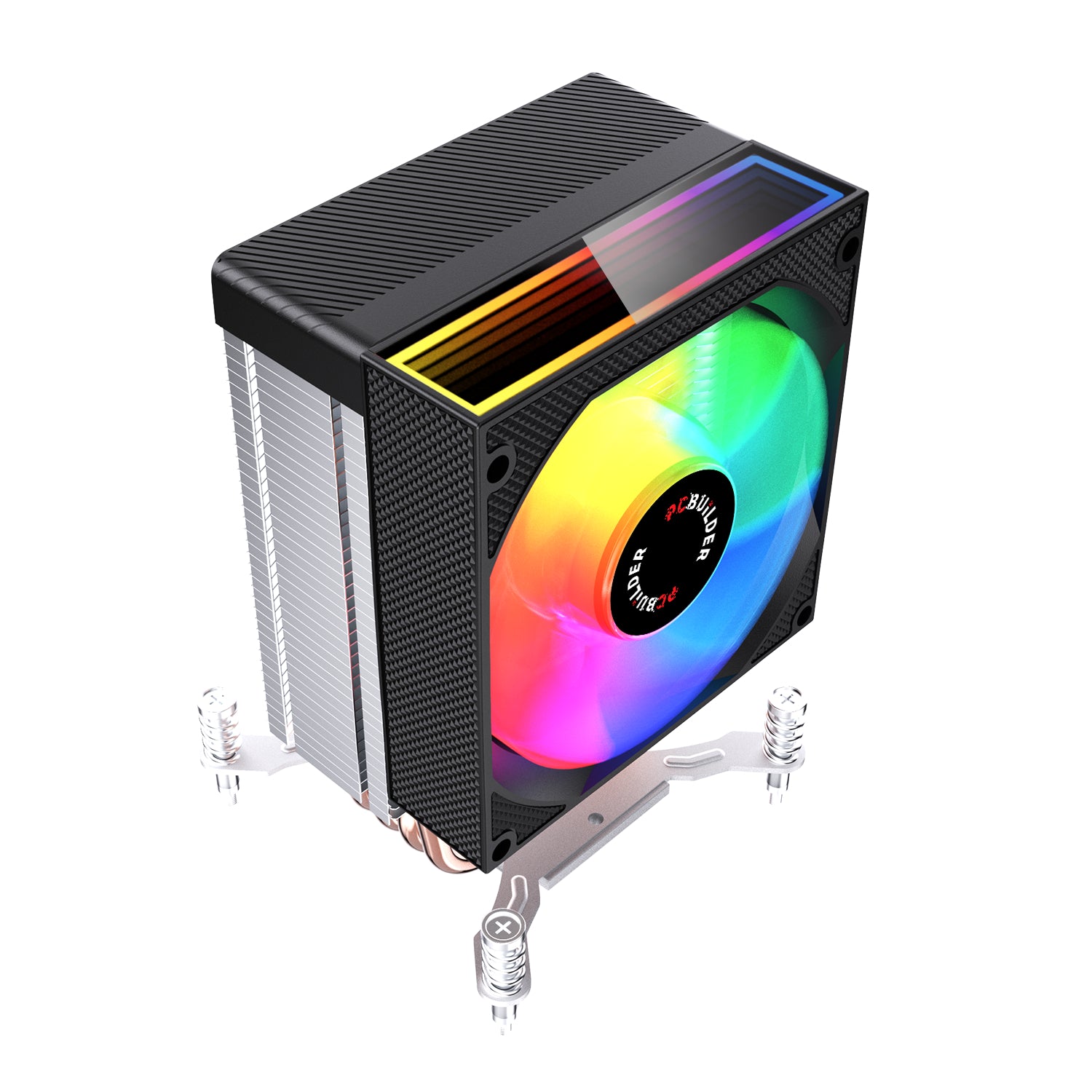PCBuilder TYHPOON COOL 90mm Air CPU Cooler - Black - Stellar Technologies