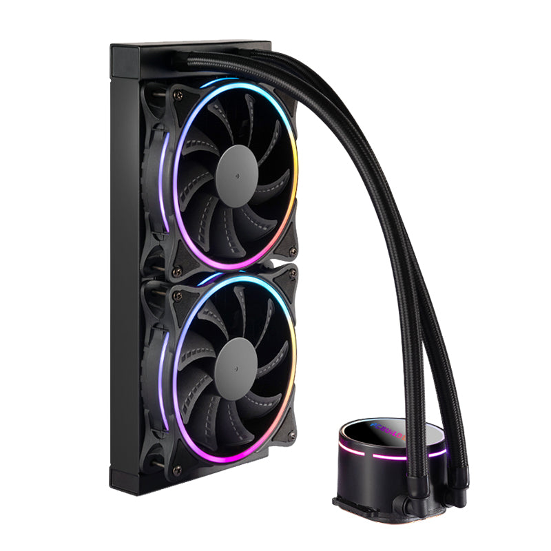 PCBuilder Hydro Chill 240MM AIO Liquid CPU Cooler ARGB - Stellar Technologies