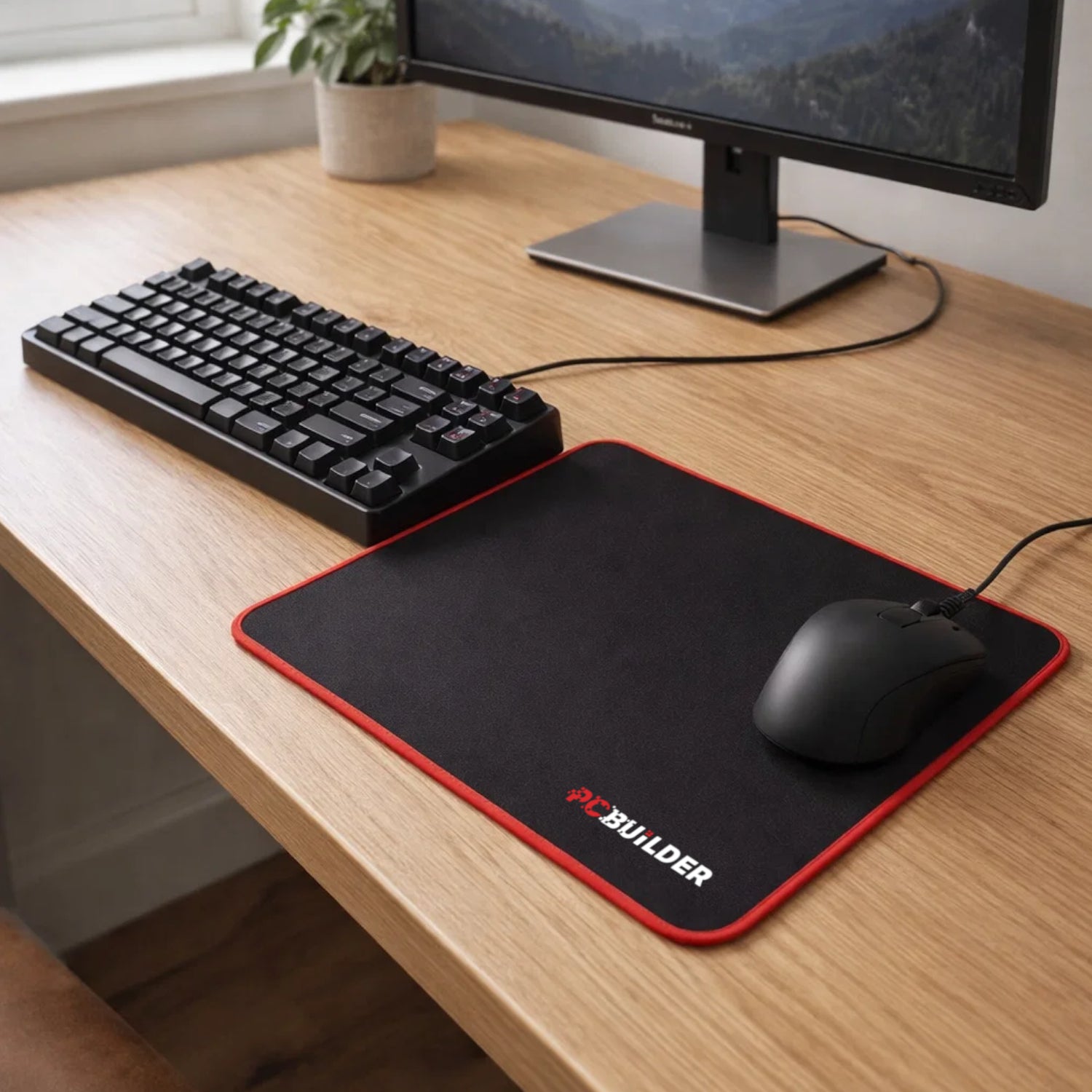 PCBuilder TRACK Small Mouse Pad - Stellar Technologies