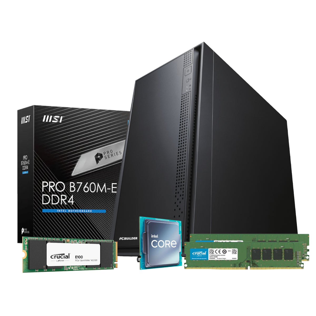 PCBuilder Intel i7-14700 HOME Master Windows 11 Desktop PC - Stellar Technologies