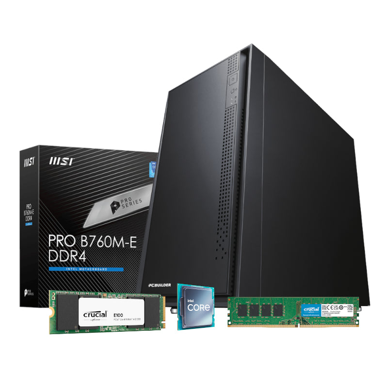 PCBuilder Intel i7-12700 HOME MASTER Windows 11 Desktop PC - Stellar Technologies
