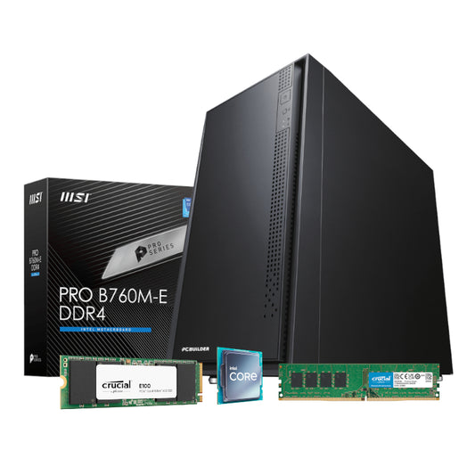 PCBuilder Intel i7-12700 HOME MASTER Windows 11 Desktop PC - Stellar Technologies