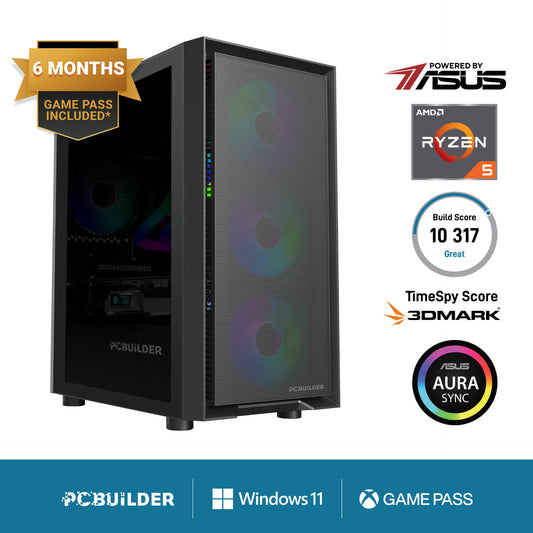 PCBuilder Ryzen 5 5600XT PATHFINDER Windows 11 Gaming PC - Stellar Technologies