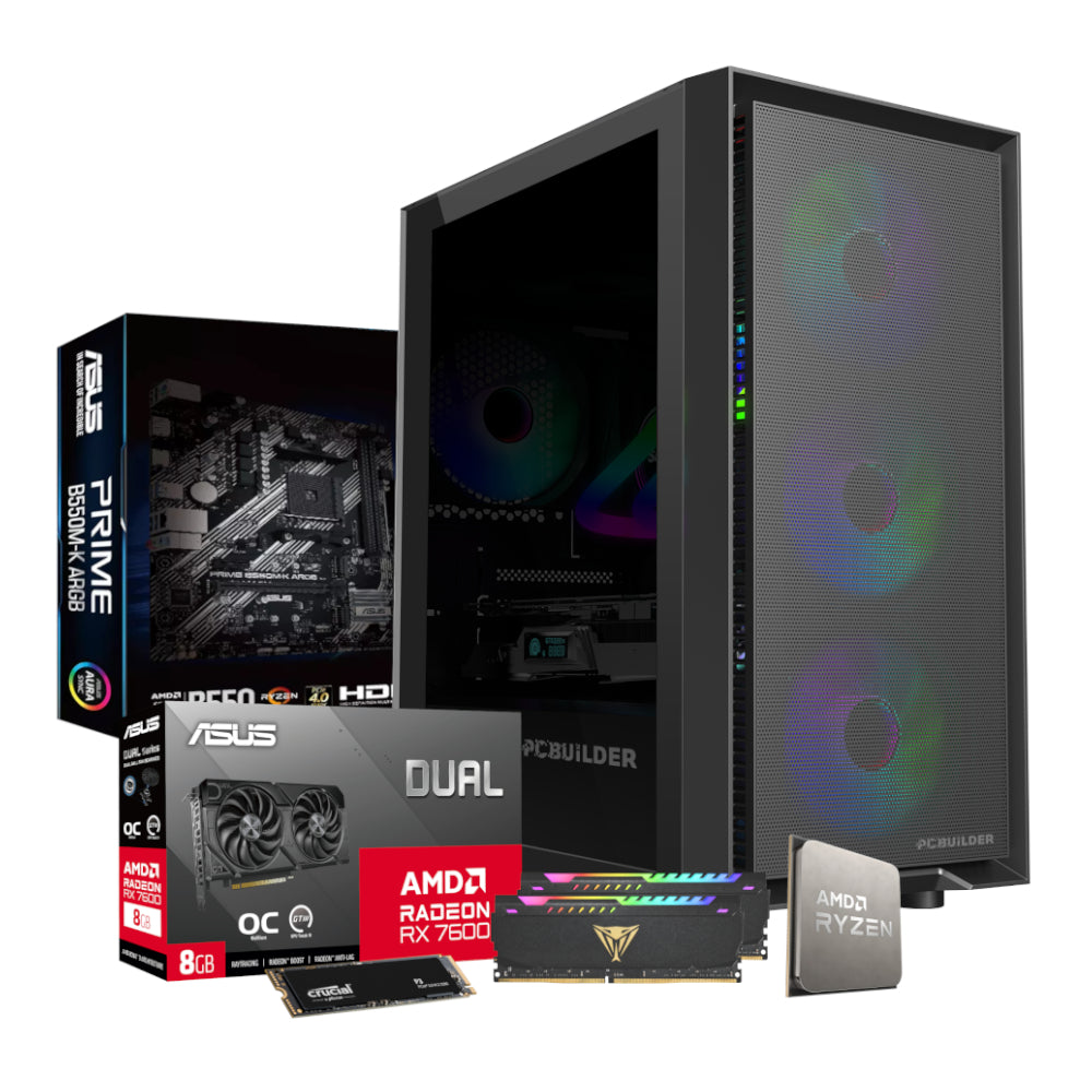 PCBuilder Ryzen 5 5600XT PATHFINDER Windows 11 Gaming PC - Stellar Technologies
