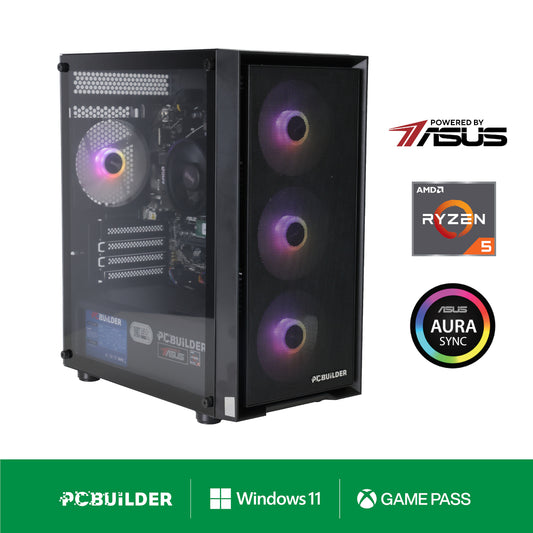 PCBuilder Ryzen 5 8600G WARDEN Windows 11 Gaming PC - Stellar Technologies