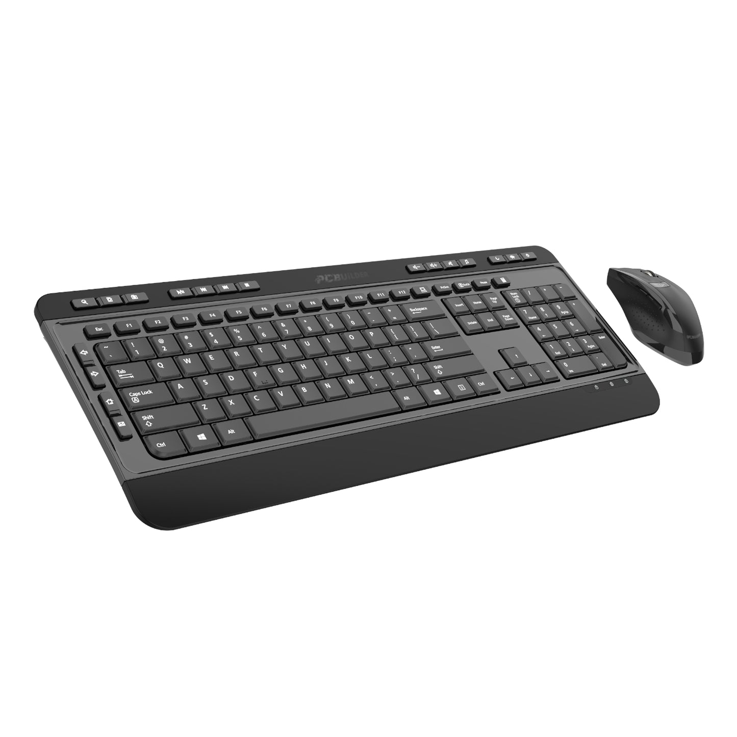 PCBuilder ALPHA Silent Wireless Keyboard and Mouse Combo - Stellar Technologies
