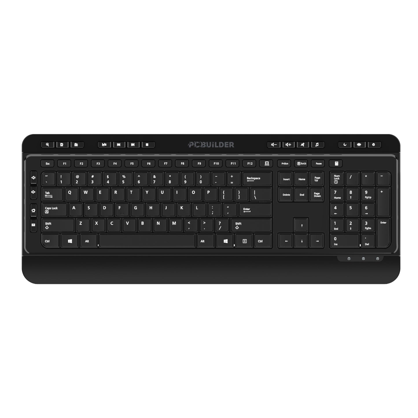 PCBuilder ALPHA Silent Wireless Keyboard and Mouse Combo - Stellar Technologies