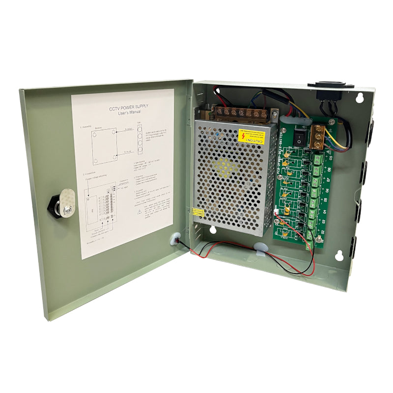 PD Power 9CH PSU 12V 8.3A PTC - Stellar Technologies