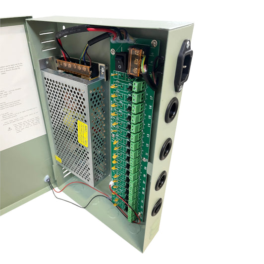 PD Power 18CH PSU 12V 15A PTC - Stellar Technologies