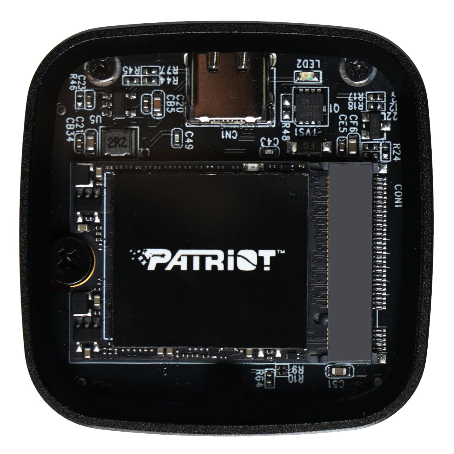 Patriot PDP31 500GB Type-C Portable SSD - Red / Black - Stellar Technologies