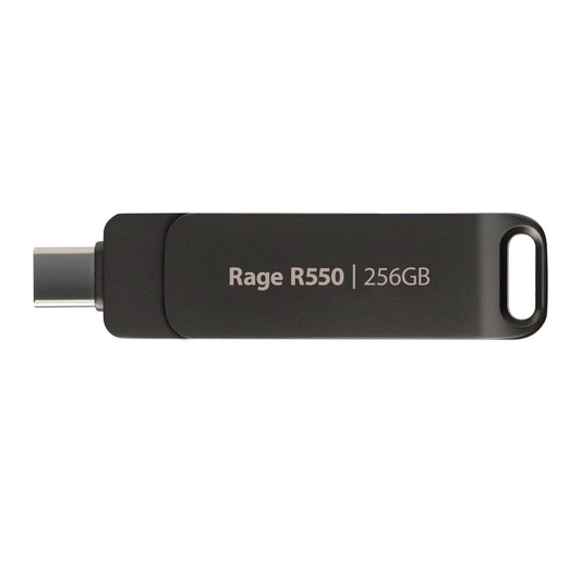 Patriot Rage R550 256GB USB3.2 Swing Type A to Type-C Flash Drive - Stellar Technologies