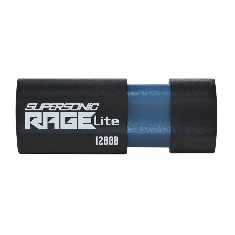 Patriot Rage Lite 128GB USB3.2 Flash Drive - Black - Stellar Technologies
