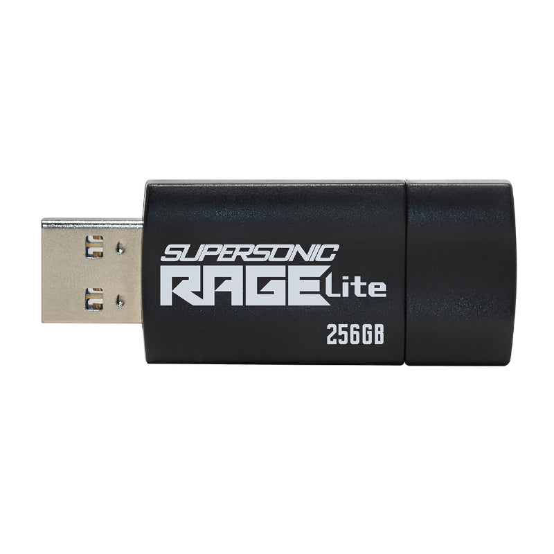 Patriot Rage Lite 256GB USB3.2 Flash Drive - Black - Stellar Technologies