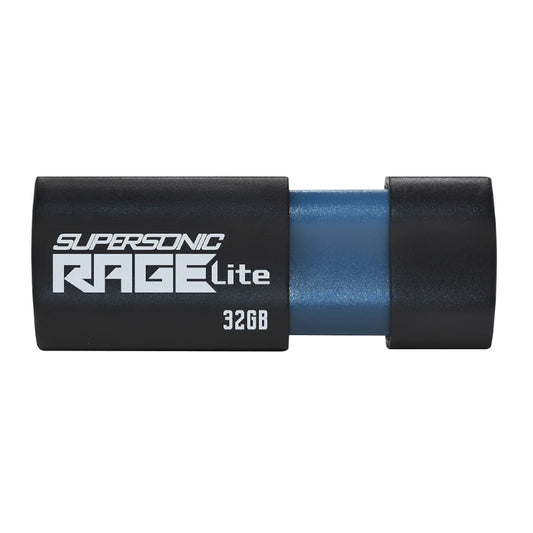 Patriot Rage Lite 32GB USB3.2 Flash Drive - Black - Stellar Technologies