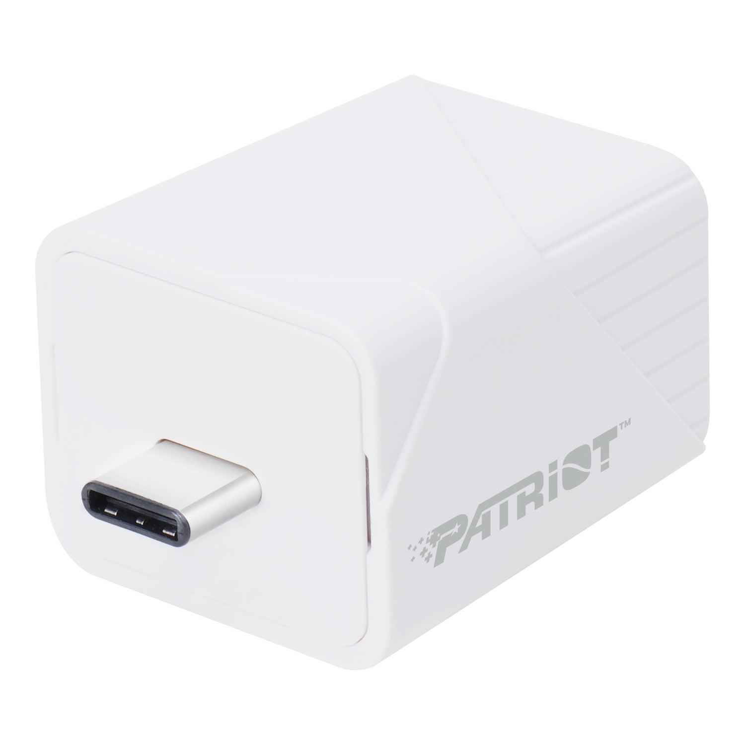 Patriot iLuxe Cube 512GB Type-C Smart Backup Solution - White - Stellar Technologies