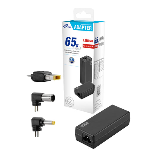 FSP PRO 65W Universal Laptop Adapter - Lenovo - Stellar Technologies