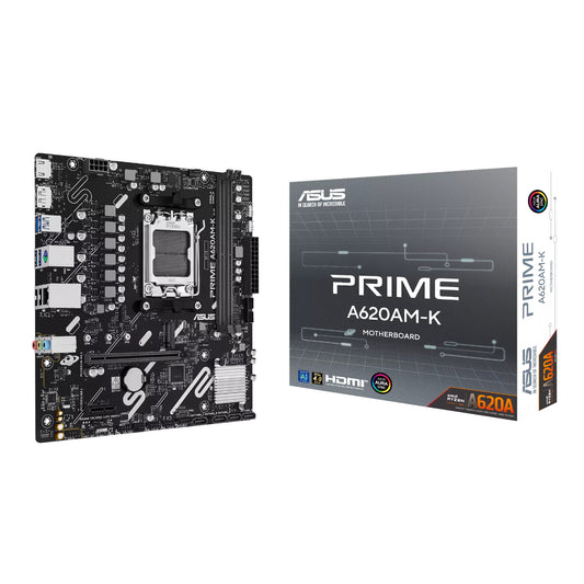 Asus PRIME A620AM-K AM5 M-ATX Motherboard - Stellar Technologies
