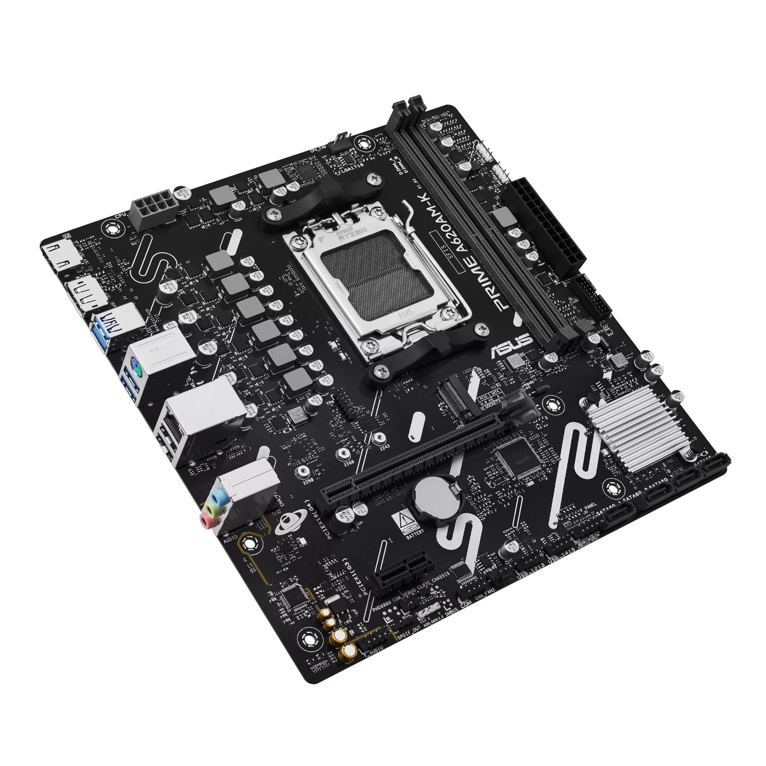 Asus PRIME A620AM-K AM5 M-ATX Motherboard - Stellar Technologies