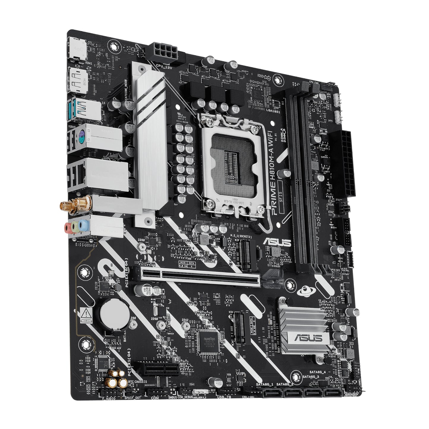 Asus PRIME H810M-A WIFI LGA1851 Micro ATX Motherboard - Stellar Technologies