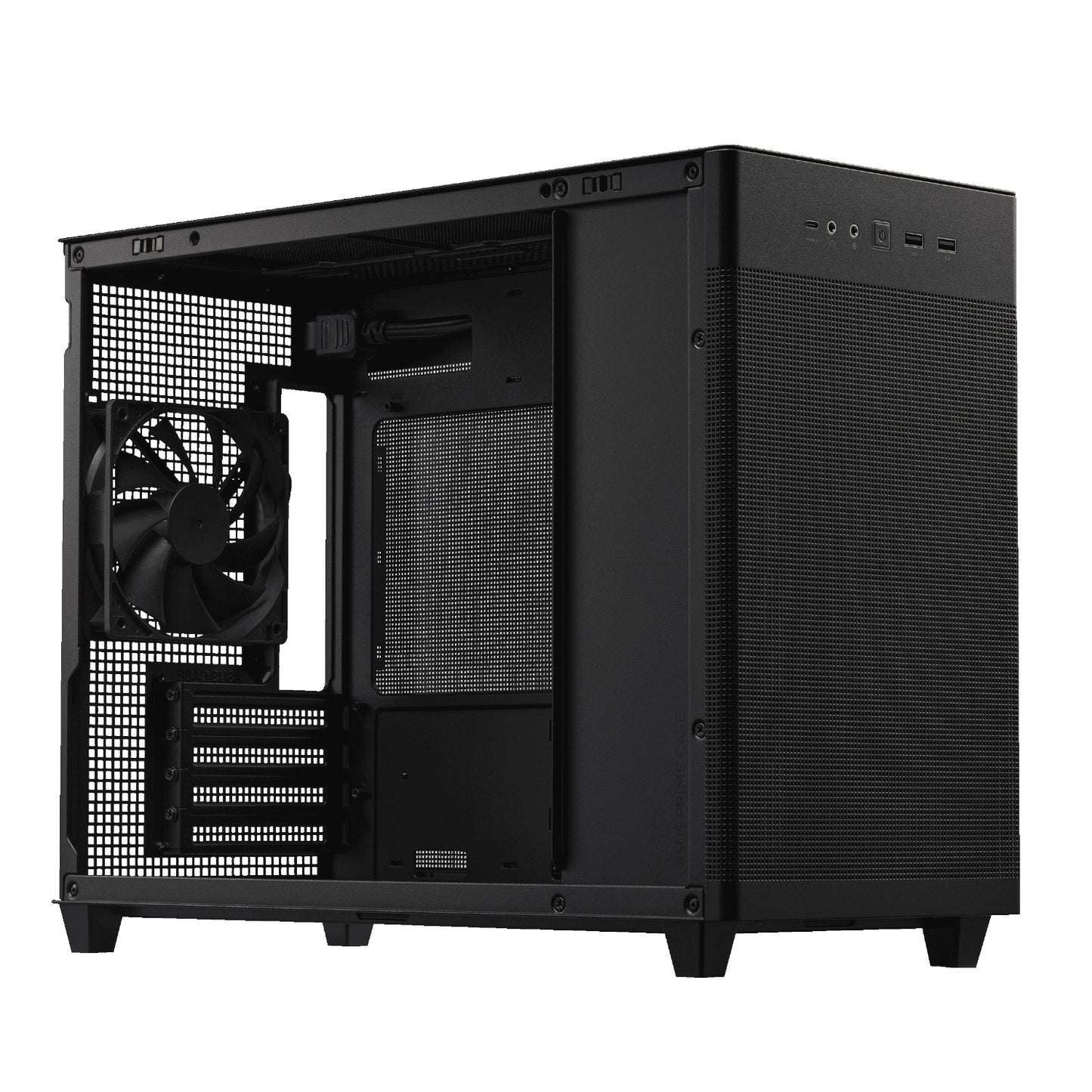 Asus Prime AP201 Mesh MicroATX Chassis - Black - Stellar Technologies