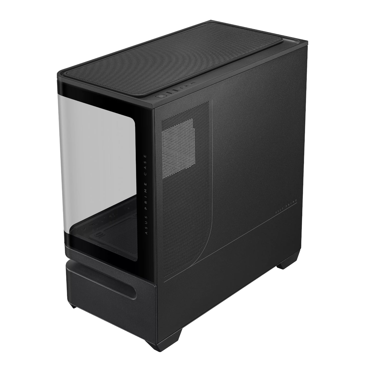 Asus Prime AP202 ARGB Curved Tempered Glass Micro-ATX Chassis - Black - Stellar Technologies