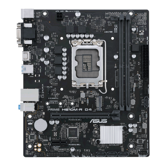 Asus Prime H610M-R D4 LGA1700 M-ATX Motherboard