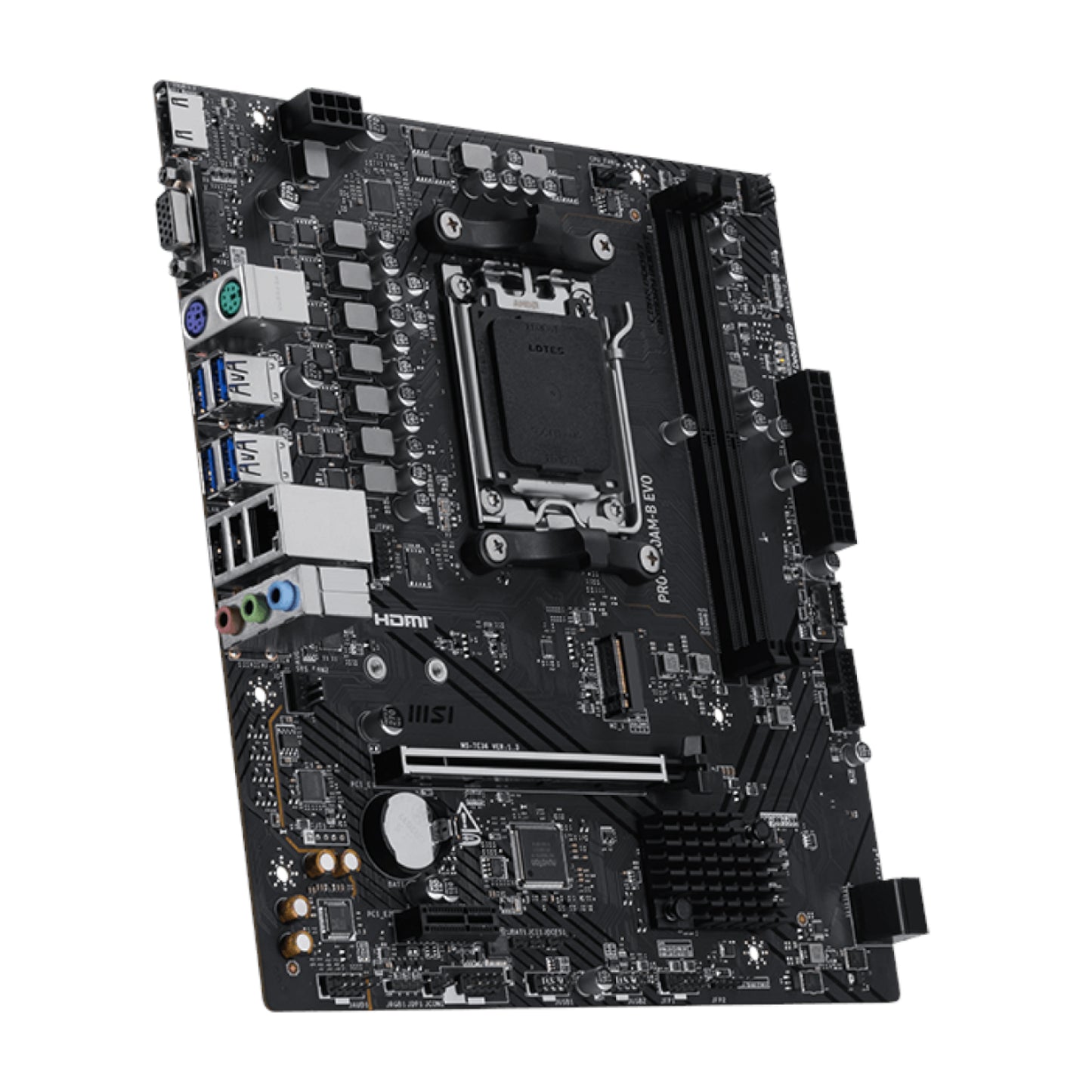 MSI PRO A620AM-B EVO AM5 M-ATX Motherboard - Stellar Technologies