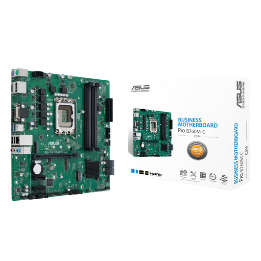 ASUS PRO B760M C CSM LGA 1700 M-ATX Motherboard - Stellar Technologies