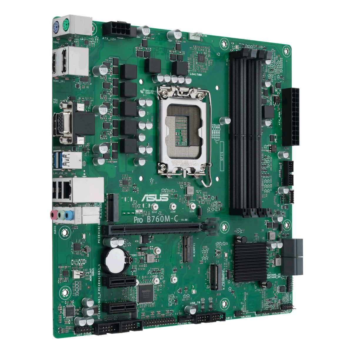 ASUS PRO B760M C CSM LGA 1700 M-ATX Motherboard - Stellar Technologies