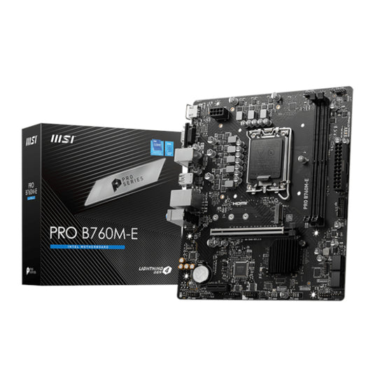 MSI B760M-E PRO DDR5 LGA1700 M-ATX Motherboard - Stellar Technologies