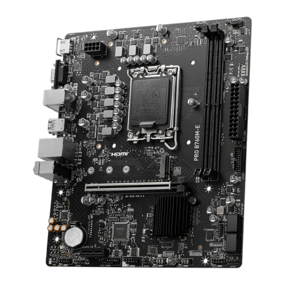 MSI B760M-E PRO DDR5 LGA1700 M-ATX Motherboard - Stellar Technologies